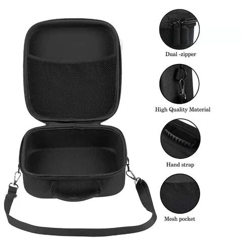 Open Hard Protective Travel Case For 3M Full Facepiece Reusable 6700 6800 6900, EVA Water Resistant And Dustproof Case with strap