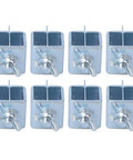 8 Pcs Butt Welding Clamps Set For Sheet Metal And Auto Body Repair, Pro Grade Heavy Duty Galvanized Steel Weld Clamps