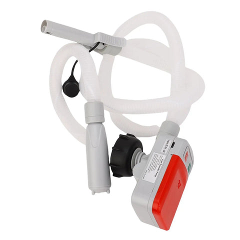 WALFRONT Auto Stop Fuel Pump for Gasoline And Kerosene 3.2 GPM With 51 Inch Hose And Adapters Portable Battery Powered Transfer Pump For Tanks Drums No More Spills Fast Safe Reliable