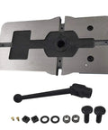 Beefy Precision Milling Vise Without Base Replacement For Milling Shaping And Drilling Machines parts and components displayed