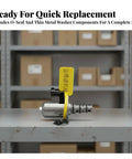 Quick Swap Heavy Duty Proportional Valve Solenoid Actuator Replacement For Zax200-5G showing o-seal and metal washers on a shelf.