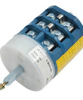 Forward And Reverse Tire Changer Motor Switch With Reset Function 220V To 380V Compatibility, blue and white switch.