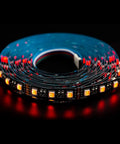 RGBW LED Strip Lights 16.4ft 5m Dope RGB Color Mix With 2700K Warm White 60 LEDs Per Meter 12V DC 12mm Black PCB IP30 Indoor Home Decor