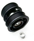 Premium drive belt tensioner pulley for AMG M113k supercharger systems, durable metal idler set part 1132020419.
