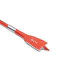 Fast Action Screw Point Paddle Drill Bit 6 Inch By 7/8 Inch Shank showing tip, contoured paddle flute for chip removal.