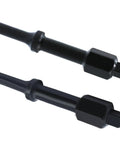 Shake And Break Pneumatic Bolt Breaker Set Featuring 3/8 And 1/2 Inch Square Drive Air Hammer Socket Adapter - Two adapters shown.