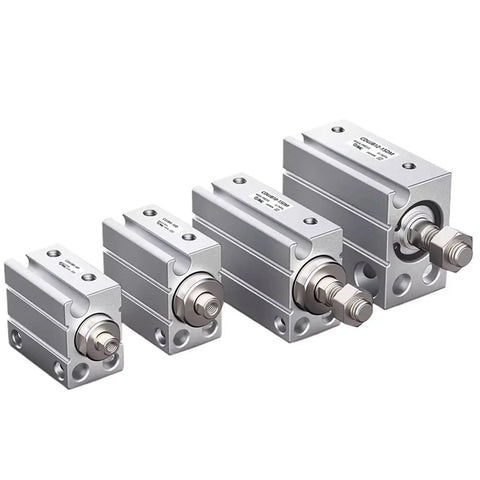 Compact Aluminum Square Pneumatic Cylinder Kit Built Tough Heavy Duty Double Acting Air Cylinders With 8mm And 10mm Bore And 10mm Stroke