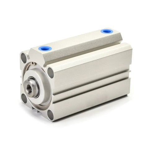 50mm Bore 80mm Stroke Pneumatic Air Cylinder With Aluminum Alloy Body Sealing Thin Design 1/4 PT Port 0.1-1 MPa Air Pressure