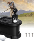Slick Universal Golf Cart Ball Washer And Club Cleaner Kit with tough nylon strands and water spraying features.
