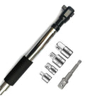 Offset Wrench Extender For 1/2 Inch Drive Impact Wrench, Heavy-Duty Ratchet Extension For Tight Spaces with adapters.