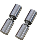 Heavy Duty Ball Bearing Door Hinge Set 2 Pcs Weldable Barrel Hinges For Metal Swing Doors 36x100mm Removable Steel Hinge, pair
