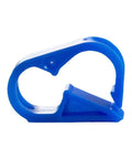 One Quarter Inch Tubing Clamps Pack Of Ten In Blue With Open To Closed One Hand Control Single And Multi Position Models Fine Or Coarse Teeth Adjustment Precision Molded For Sterilization Compatible Materials In Laboratory And Medical Uses