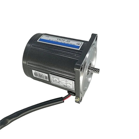110V 20W AC Motor With Permanent Magnet Drive For XRJ15Lx2 Single Phase Synchronous System Built To Last And Ready For Precision Machinery Applications, black YN70-20