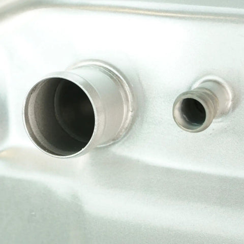Close-up of 18 Gallon Gas Fuel Tank For 1987 To 1992 Jeep Comanche Direct Fit Replacement OE And Aftermarket Compatible