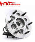 Front Left Wheel Bearing Hub Assembly With ABS For 4x4 Trucks, 6-Lug, Front Position, Fits 2004-2008 Chevrolet Colorado