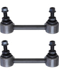 Beef Up Your Ride RWD Front Wheel Hub Bearing Assembly Kit With Upper Ball Joints And Sway Bar Links For 2009 2010 2011 2012 GMC Canyon And Chevy Colorado ABS Model 6 Piece Set, showing two sway bar links.