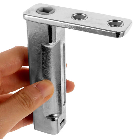 Heavy Duty Stainless Steel Refrigerator Door Hinge For Fridge And Freezer Keeps Doors Shut To Lock In Freshness, Durable Metal Replacement With Smooth Operation, Easy Install, Reliable Fix M5 close-up in hand