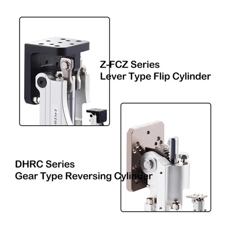 High Quality Pneumatic Manipulator Posture Block Lever Flip Cylinder Replacement Accessory for Z-FCZ20 shown in image.