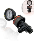 High Flow Manual Air Relief Valve with Pressure Gauge for FNS Clean and Clear Quad DE 2000 4000 Series Pool and Spa Filters Replacement