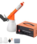 Vevor 50Kv Electrostatic Powder Coating Kit With Foot Switch And Spray Gun For Home Diy Projects Heavy Duty Equipment for durable metal finish.