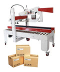 Heavy Duty Fully Automatic Carton Erector Electric Carton Folding And Sealing Machine For Packaging Lines Featuring Pro Grade Build Quality and boxes.