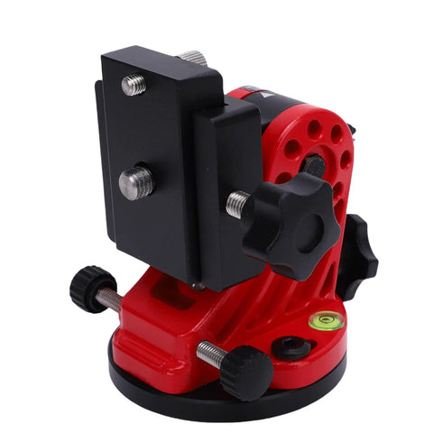 Red 90 Degree Adjustable Equatorial Mount Latitude Base Wedge for Telescopes, aluminum alloy with hex wrench and knobs for stargazers