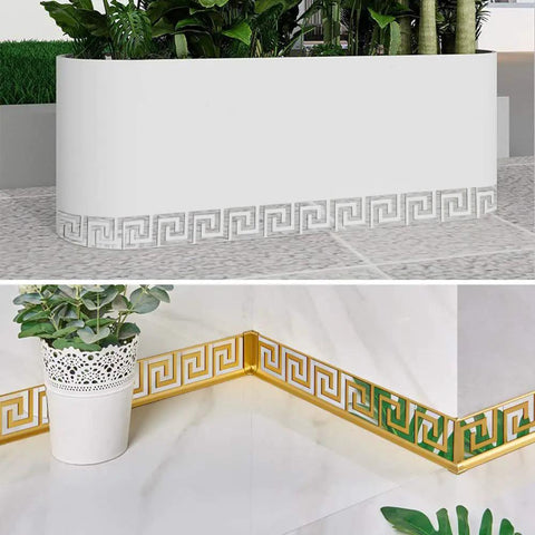 DIY Mirror Stickers 60Pcs Removable Adhesive Wall Decals for Home Office Art Room Bedroom Decor Geometric Greek Key Pattern 3D Reflective Wall Art