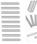 100 Pcs Dowel Pins Set Stainless Steel Cylindrical Fastening Pins for Machinery Electronics Automotive Applications Precision Fit Corrosion Resistant Easy Installation and High Stability to Prevent Loosening