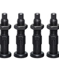 Rock Solid Locking Knob Plunger With Self Retaining Spring Indexing Pin Carbon Steel Build For Zero Slack Positioning and four units shown