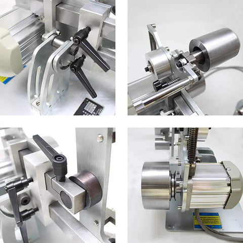 Detailed view of Heavy Duty 915X50mm Belt Sander With Rugged Steel Frame And A Kickass 750 Watt Servo Motor components.