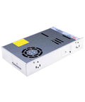 Built Tough Industrial Power Supply 600W 12V 50A with a metal casing and cooling fan, designed for CNC spindles and motor drivers.