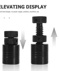 Heavy Duty Spiral Jack Pad With Adjustable Screw Jack Stand 3 Ton Capacity Steel Machinist Block for vehicle stabilization