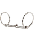 All Purpose Ring Snaffle Bit With 5 Inch Mouth And Two And A Half Inch Rings Nickel Plated Malleable Iron For Easy Talk To Your Horse