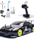 Nitro RC Car One Tenth Scale For Adults 4WD Drifter With Dual Speed Eighty Kmph Power Metal Chassis Methanol Fuel Ready Igniter