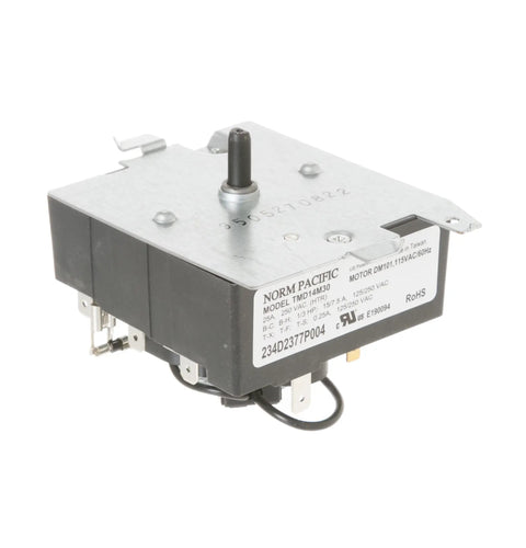 Dryer Timer Replacement for Compatible Dryer Models GTD42GASJWW XTD72E8SSTWS ETD48XGASWWB PS11763064 AP6031056 shown with mounting plate