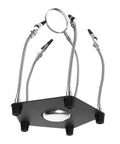 Adjustable Soldering Station Helping Hand With Flexible Arms And PCB Holder For Electronics Repair And Welding Tasks Pro Grade