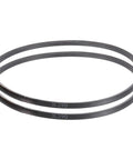 Two Pack 3L290 Classic Wrapped Rubber V-Belt, 29 Inch Outside Circumference, 3/8 Inch Width, 7/32 Inch Height, Durable Industrial Replacement Belt