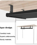Heavy Duty Full Extension Keyboard Drawer Slides With Soft Close Ball Bearing Runners Top Mount Black 290mm 12 Inch And 10 Inch