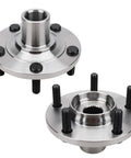 Pair Front Wheel Hub Assembly Set For Mazda 3 2005 To 2013 And Mazda 5 2006 To 2015 5 Lug Driver And Passenger Side Hubs With Made In Japan Kyodo Yushi AF I Grease