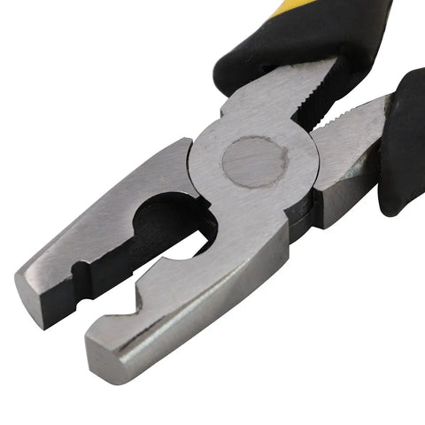 Close-up of DIY Cage Fastening Kit pliers included in the kit for easy installation of wire cage buckle clips.