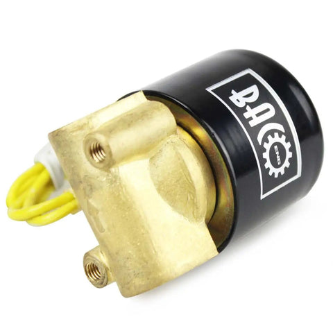 One Quarter Inch Brass Electric Solenoid Valve 110V AC Normally Closed NPT Thread No-fuss Setup, Durable Brass Build