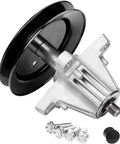 Bulletproof Blade Spindle Assembly Fits Craftsman Cub Cadet Troy Bilt 42 Inch Riding Lawn Mower Deck with mounting bolts.