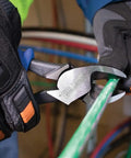 Heavy Duty 9 Inch Diagonal Cutting Pliers With High Leverage Design Extra Long Blades Bigger Head For Pro Journeyman Workhorse Use Durable Cutters Built Tough Made In USA cutting cable
