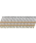 21 Degree Ring Shank Framing Nails 2-3/8 In X 0.113 In Full Round Head Bright Basic Non-Coated Plastic Strip 2000 Count