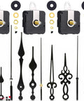 DIY Clock Movement Kit With High Torque Long Shaft Quartz Mechanisms And Replacement Wall Clock Parts Hands Set
