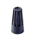 Hi Temp Screw On Wire Connectors For 22 To 14 AWG Electrical Wires Black Ten Thousand Bulk Pack showing heavy duty wire nut