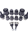 12 Piece Front Control Arm Bushing Kit For Range Rover Discovery 4 L319 Suspension Upgrade With CNC Machined Aluminum Bushings