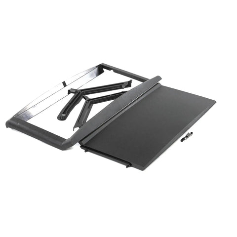 Door Frame And Door Assembly For Ice Machine 040003919 Pro Grade Genuine OEM Replacement Part Quality For Commercial Ice Makers And Beverage Equipment For Restaurants Hotels Cafes And Catering Kitchens, black metal frame