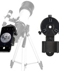 Beast Smartphone Scope Adapter Upgrade For Spotting Scopes And Telescopes Precision Metal Phone Mount with telescope and moon photo