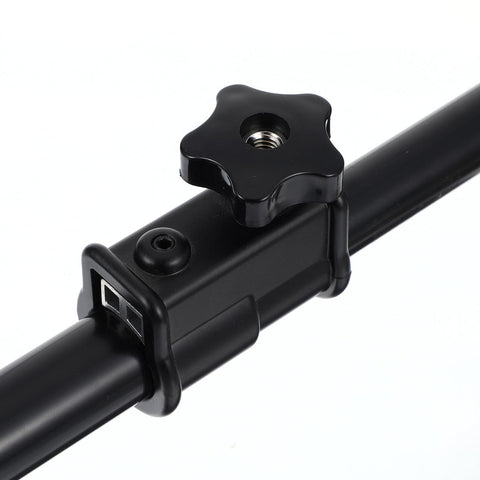 Installed Six Pack Five Sixteenths Inch Star Knobs With Female Threads Black Star Shaped Threaded Knobs for T Track Bolts